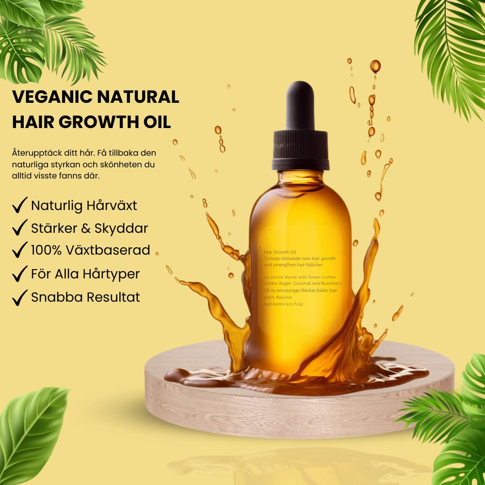 Veganic Natural Hair Growth Oil   Veganichairoil 